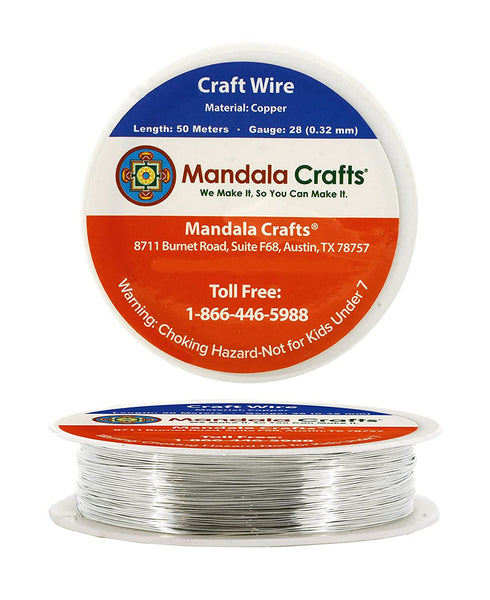 Mandala Crafts Copper Wire for Jewelry Making – Metal Craft Wire