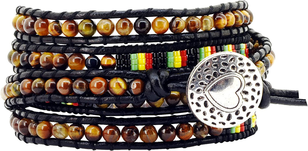 Boho Layered Colorful Beads Bracelet