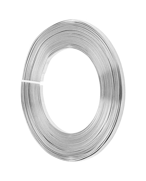 Aluminum Wire Craft Metal, 16 Gauge, 1.5mm, 10-Yard, Silver