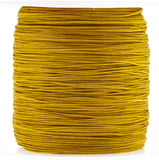 Mandala Crafts Nylon Satin Cord, Rattail Trim Thread for Chinese Knotting, Kumihimo, Beading, Macramé, Jewelry Making, Sewing