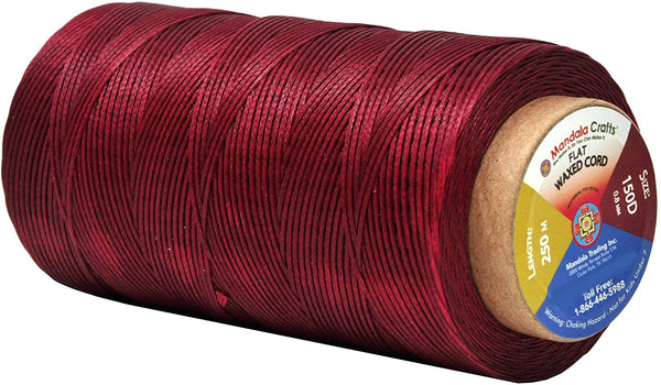 12colors/set 50m 150D leather sewing wax thread flat wax sewing thread  Craft DIY