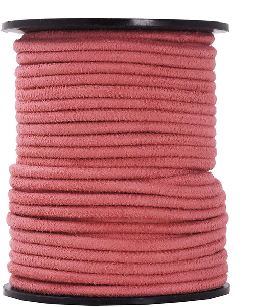 Cords Craft® | 1.5 mm Round Leather Cord for Jewelry Making Bracelet  Necklaces Hair Accessories Dog Collar Beading Work Hobby and DIY Craft  (Pink) 