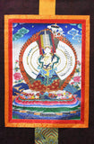 Mudra Crafts Thangka Wall Hanging Thanka Painting – Handmade Tibetan Thangka Painting - Tibetan Tangka for Meditation Yoga Buddhist Decor