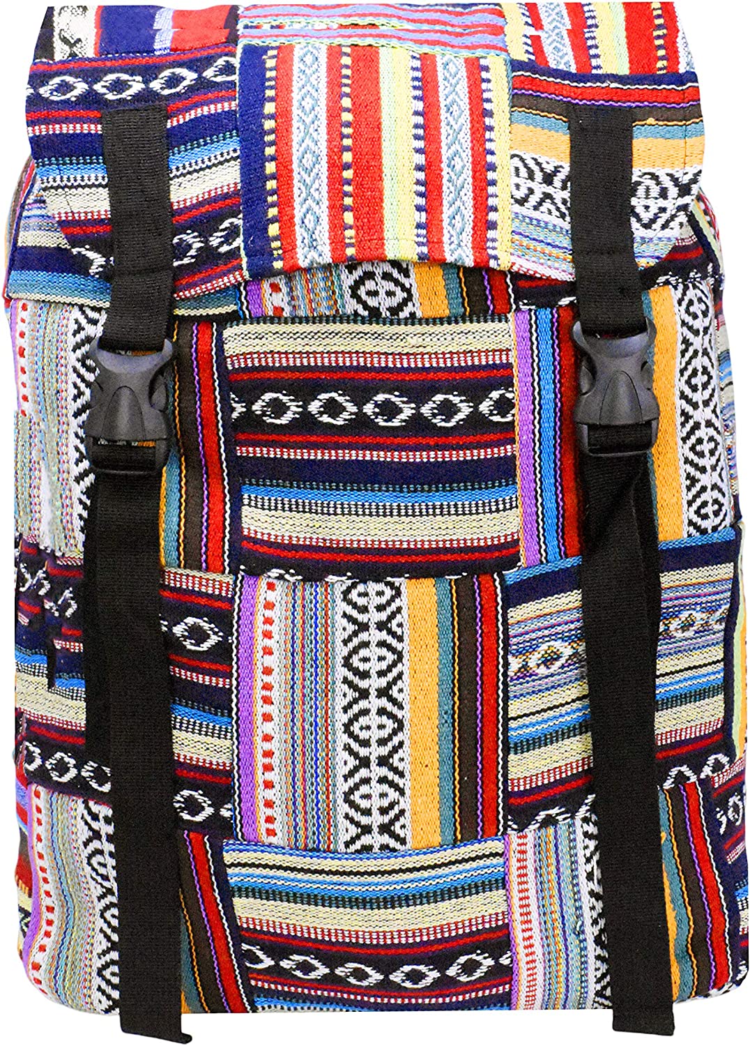 Adjustable Cotton Ladies Black Shoulder Backpack, For College, Size: Medium  at Rs 599/piece in Sonipat