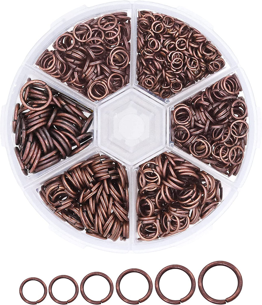 Mandala Crafts Small Jump Rings for Jewelry Making – Metal Jump Rings –  MudraCrafts