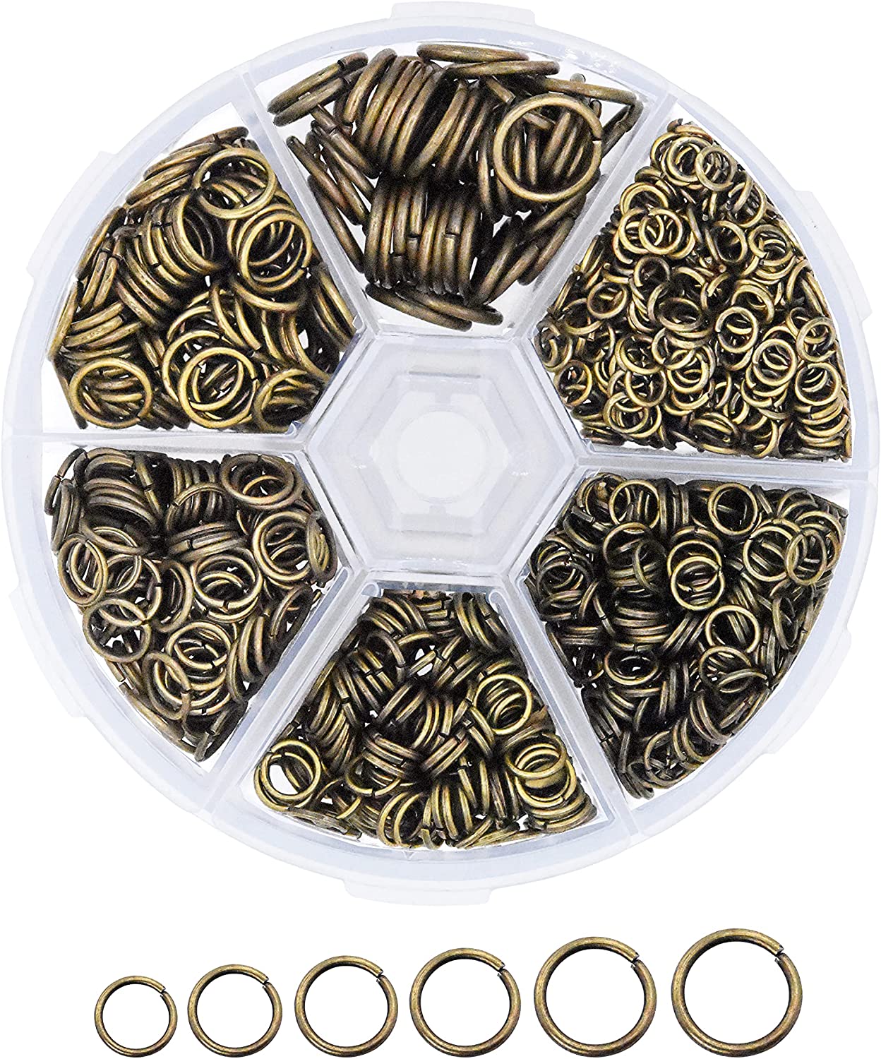 Mandala Crafts Clasp Crimp Jump Ring Screw Back Earring Hook Jewelry M –  MudraCrafts