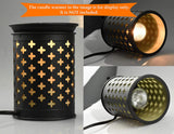 Mandala Crafts Replacement Bulb for Candle Warmer, Scent Wax Burner, Fragrance Melt; Halogen 120v 25-watt GU10, 4 Packs